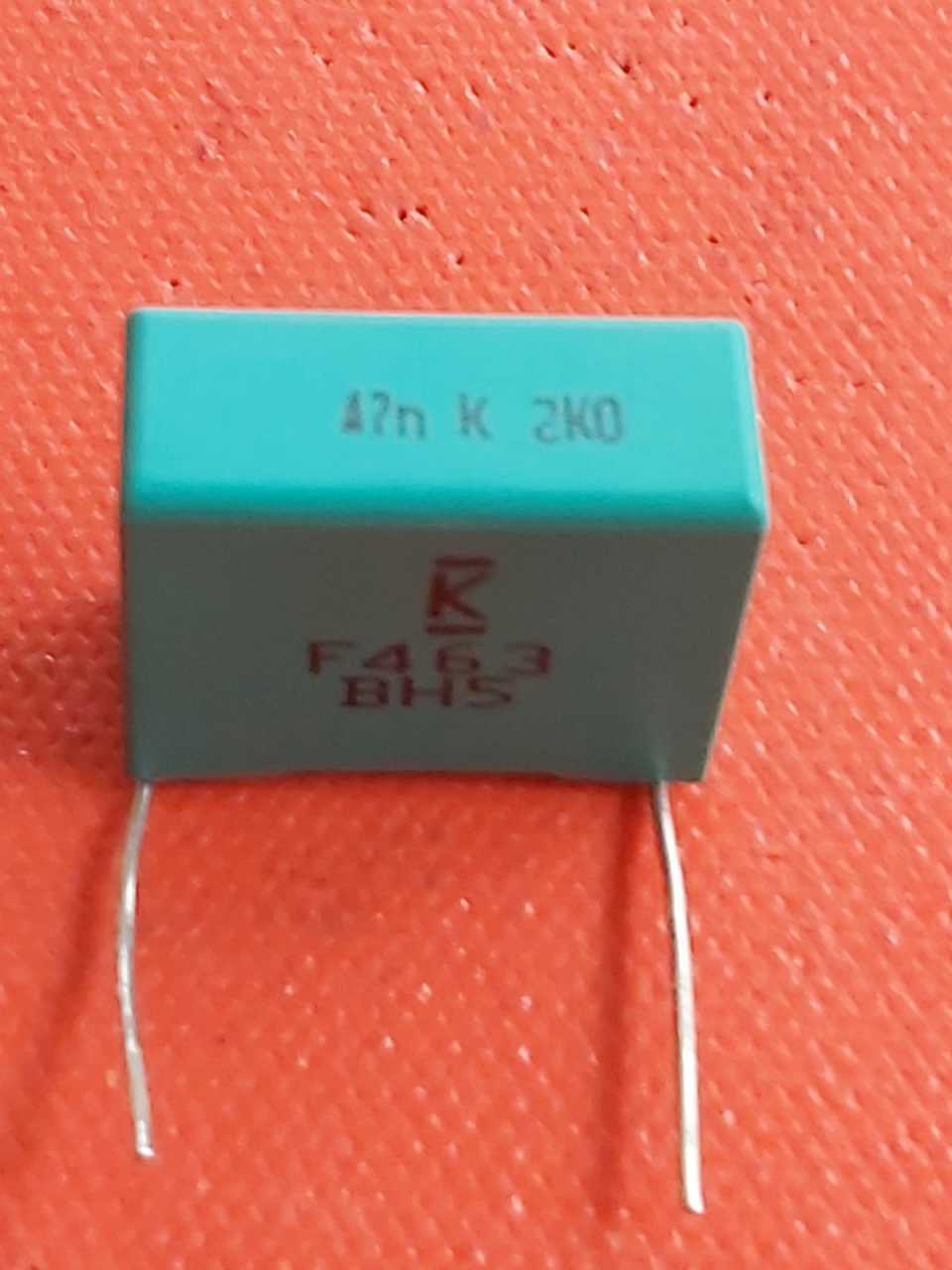 47nf 2000V Polyester Kondansatör (Pin Aralığı :22.5mm) (ORJİNAL)