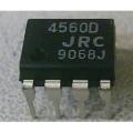NJM4560D  Dual Operational Amplifier  (LT-1013AM)- BA15218-TL288) (DIP)