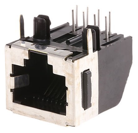 RJ45 (Cat 3 RJ45 8/8 R/A shielded modular jack)