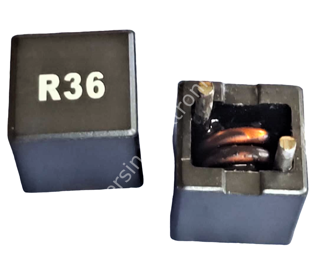 0.36uH ( DPI-109FF-R36M-C01)  Bobin Inductor  5Amper 10x10x8 mm (F)