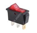 ANAHTAR ON-OFF 15A 250VAC 20A 125VAC (Kırmızı Işıklı- 3 pinli)
