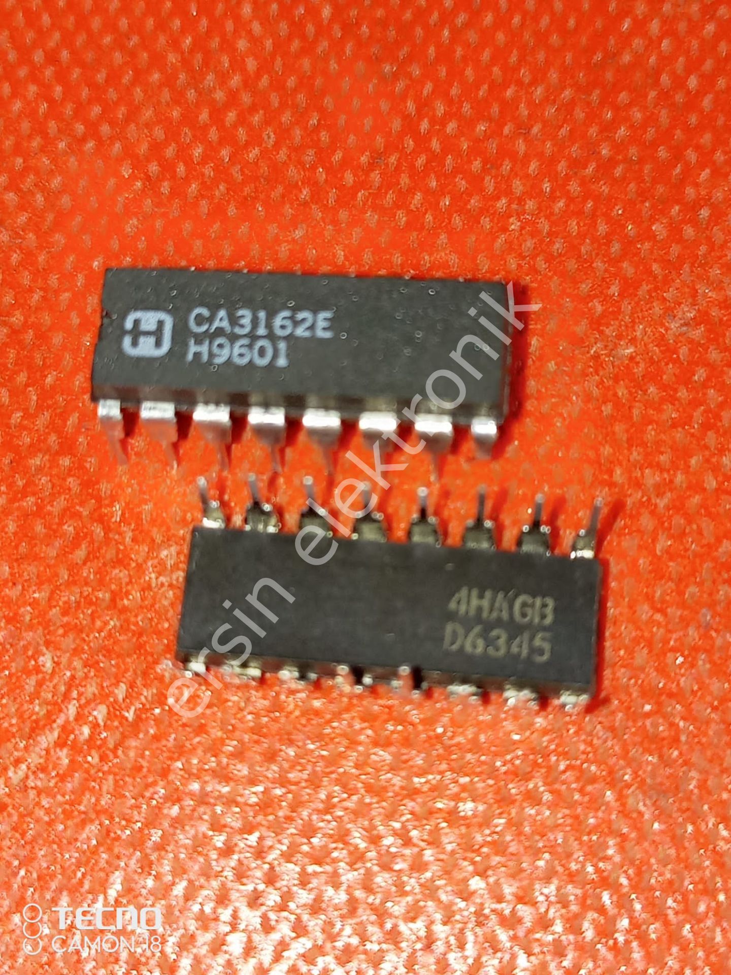 CA3162E HARRIS A/D Converters for 3-Digit Display (Orjinal)
