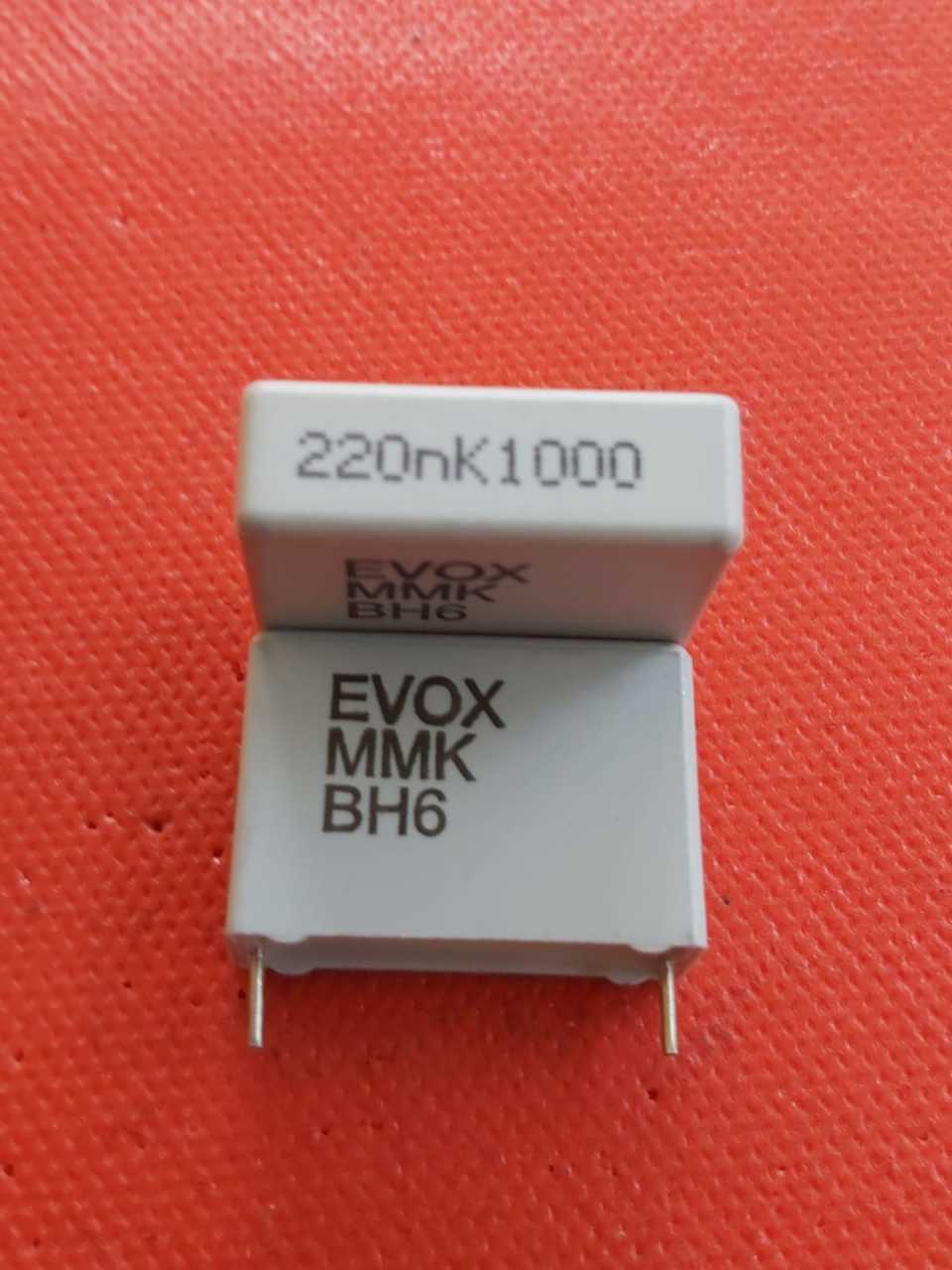 220nf 1000V (0.22NF-1000V) Polyester Kondansatör (G) Pin Aralığı :22.5mm