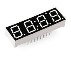 4-Digit Ortak Anot Yeşil Led Display (Digit: 9mm) (A-3C4G)