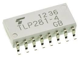 TLP281-4 TOSHIBA PHOTOCOUPLER GaAs IRED & PHOTO-TRANSISTOR  (Orjinal) Toshiba