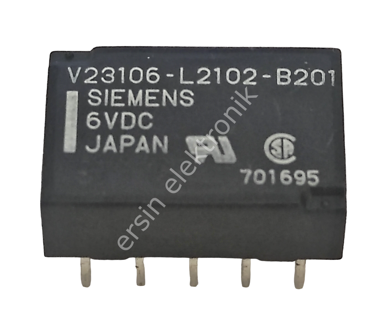 5V-6V RÖLE V23106-L2102-B201 (5V 6V,) / Siemens Röle (Orjinal)