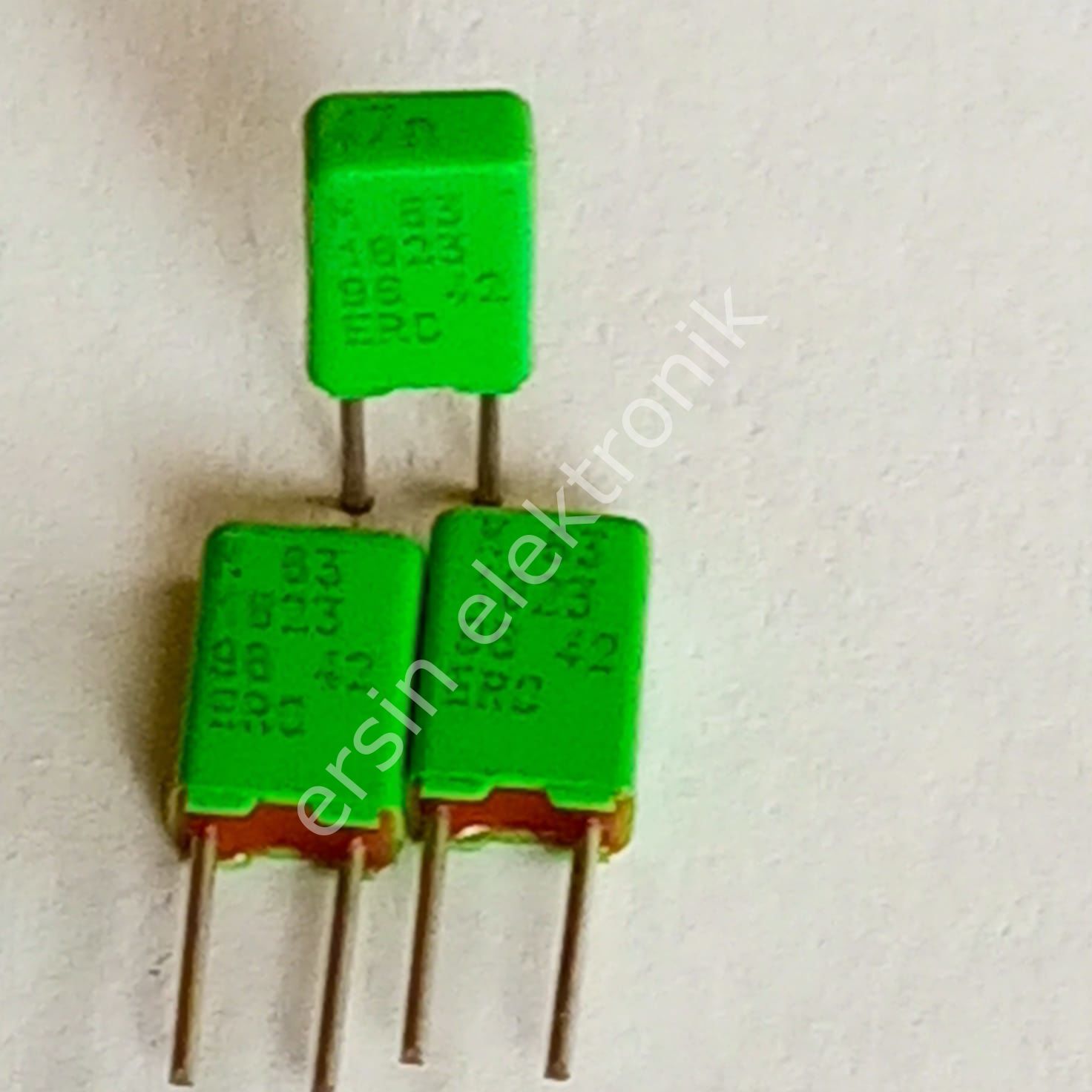 47nF 63V Polyester Kondansatör  Pin Aralığı:2.5mm (ERO)