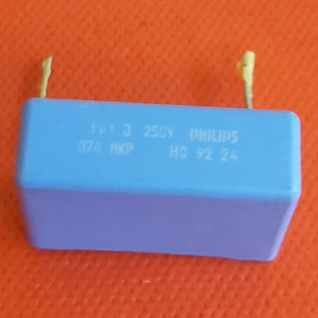 1u1F (1.1uF) 250V Polyester Kondansatör (MKP) Pin Aralığı:27.5mm