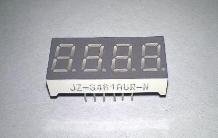 4 Digit 9mm Kırmızı Katot Led Display (JZ-3461AUR-N)