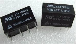 24V Telekom Röle (HJR1-2C L-24V (24V) / Tianbo Telekom Röle)