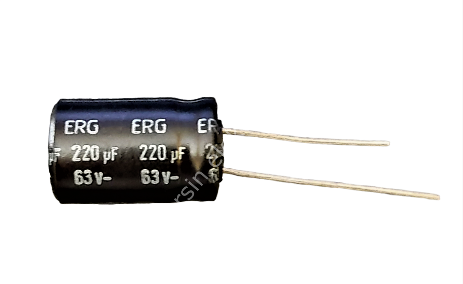 220uF 63V Elektrolitik Kondansatör ( 13x20mm )