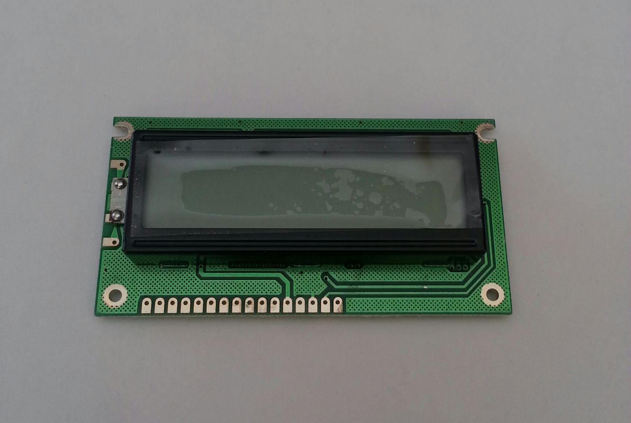 2X16 Yeşil LCD Modul / (MSH1602B-PFH) (Fü)