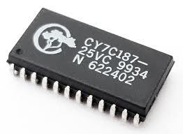 CY7C187-25VC 64K x 1  SRAM Static RAM (sem)