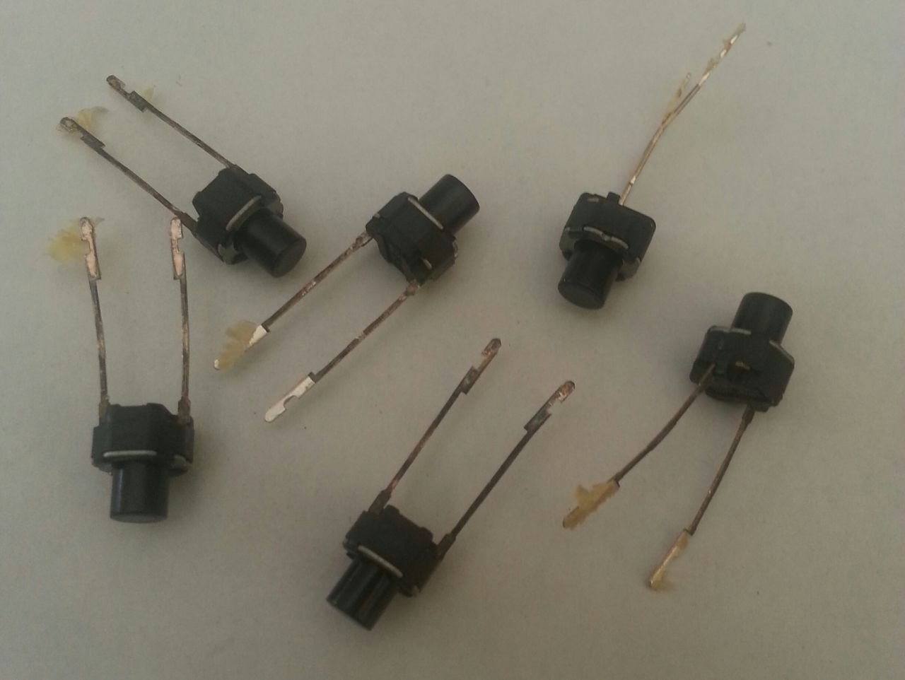 6X6mm Yükseklik=6mm Tact Switch (10 Adet Paket)