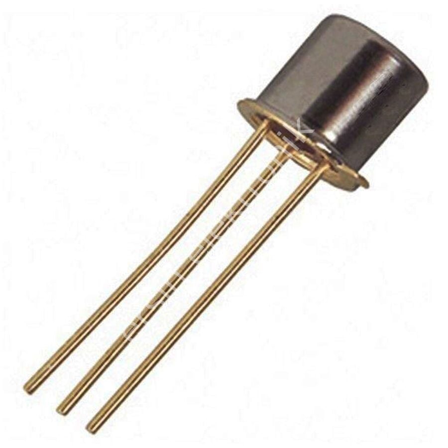 2N916 25V 0.1A NPN Small Signal Transistor (Metal ) (Fü)(Bacakları Altın kaplama) (Orjinal)
