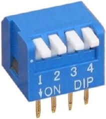 4 lü Piyano Tipi Dip Switch