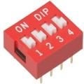 4 lü Dip Switch (Apem DS-04)
