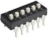 6 lı Dip Switch (Apem NDI-06)