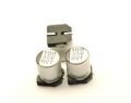 100uF 35V Alüminyum ( Aluminum) Elektrolitik Kondansatör