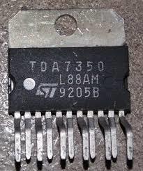 TDA7350 22W Bridge -Stereo  Amplifier for Car Radio