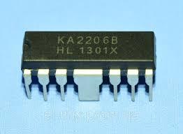 KA2206B 2.3W Dual Audio Power AMP (Fü)
