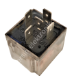 12V 40A Şeffaf Işıklı Röle (5 Bacaklı) (ledli )
