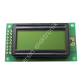2X8 Lcd Display Yeşil ( 0802A ) Işıklı