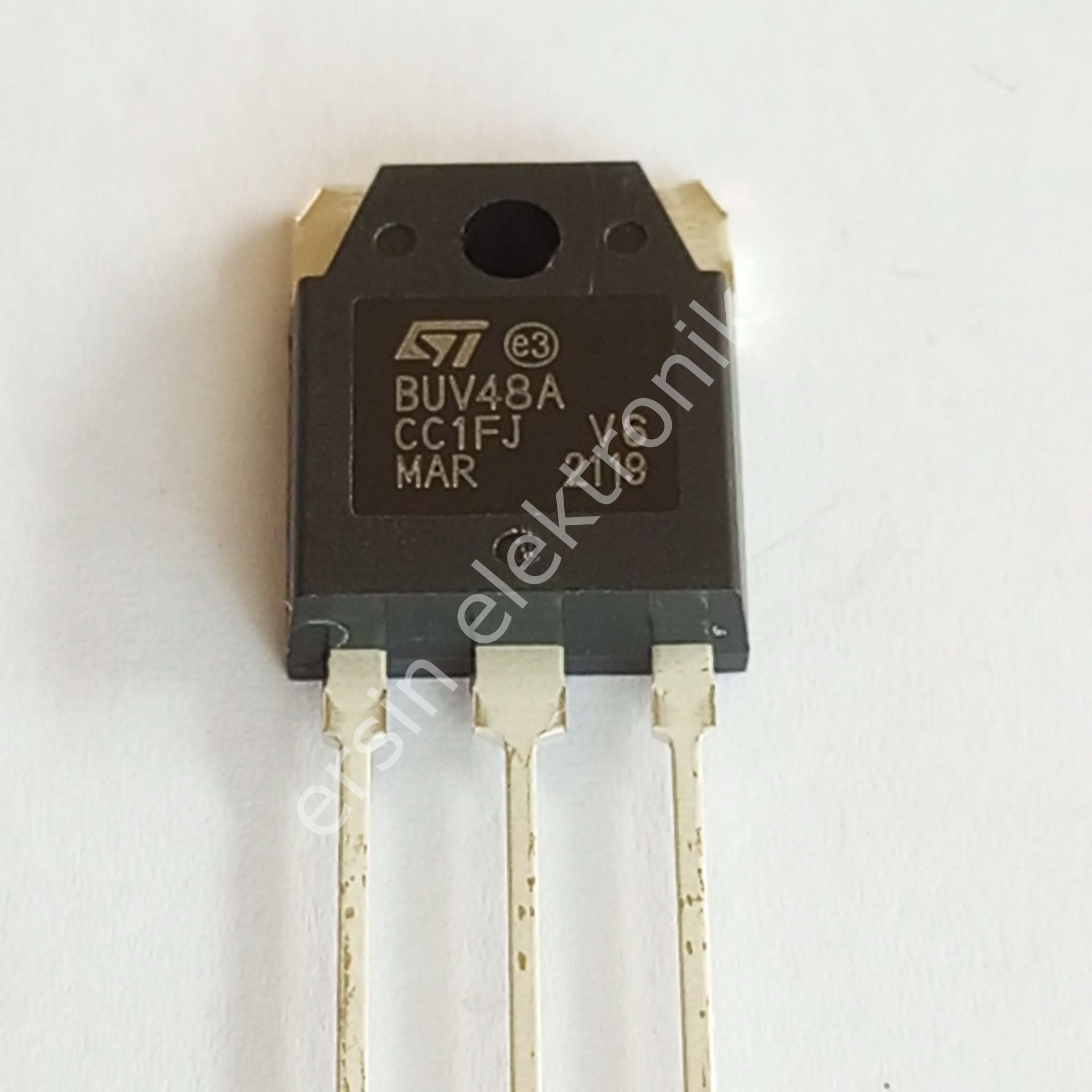 BUV48 (BUV48A) 15A, 1000V, NPN TO-218 (Çin Malı)