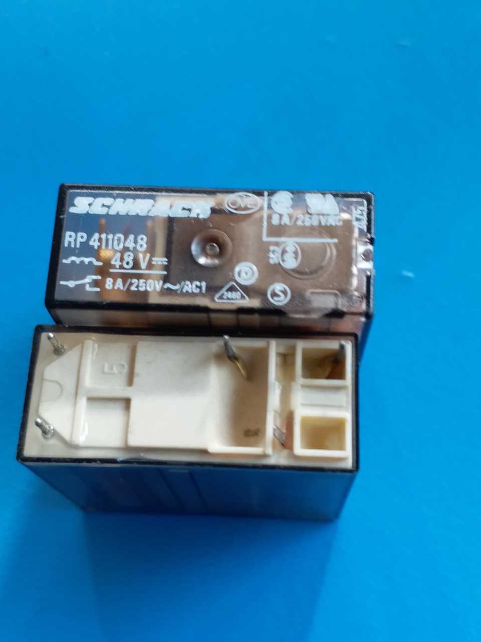 RP411048 48V  8A /Schrack Röle (Orjinal)