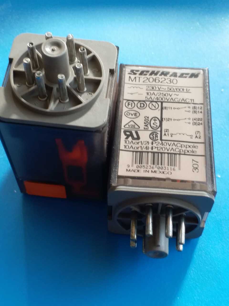 220V MT206230 230V 10A Schrack Röle  (MT226230)