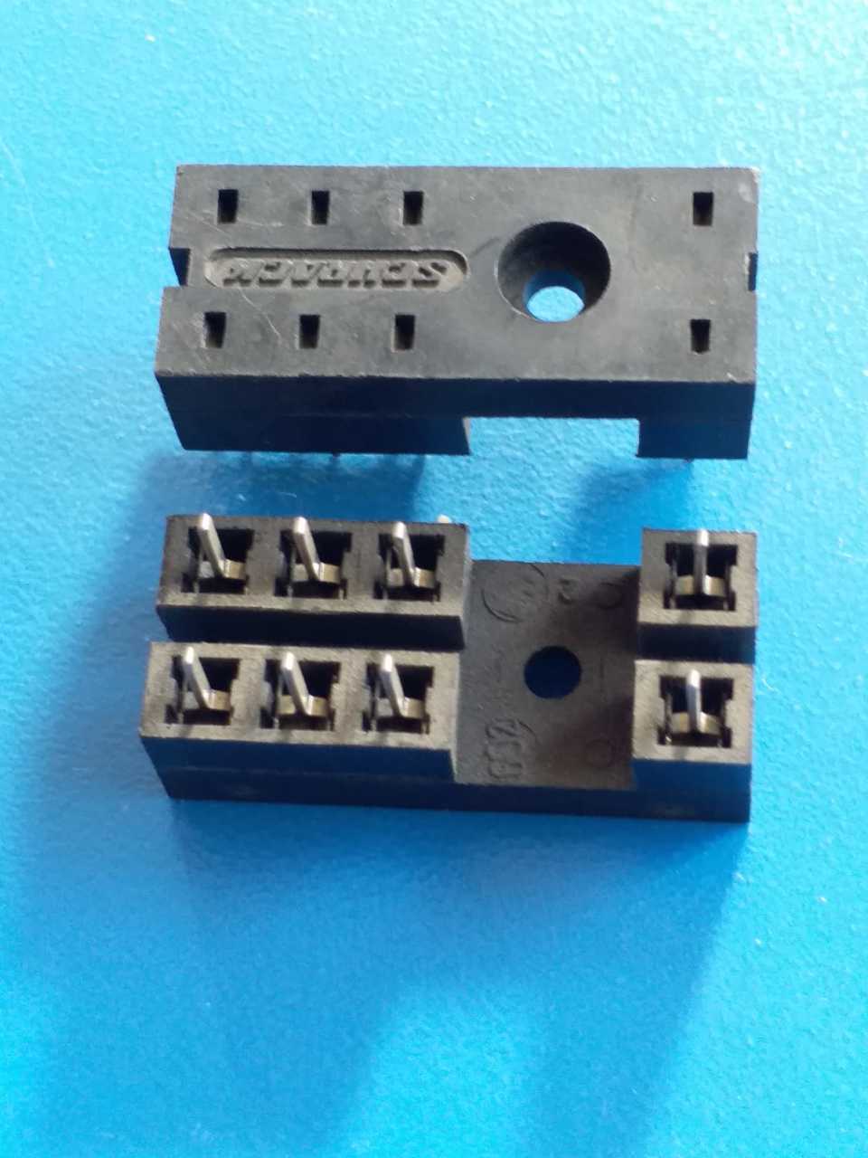 RP78602 Çift Kontak Röle Soketi Scharck