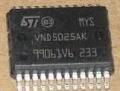 VND5025AKTR-E Double Channel High Side Driver With Analog Current Sense For Automative Applications (Led Sürücüsü olarakta kullanılanılabilir)