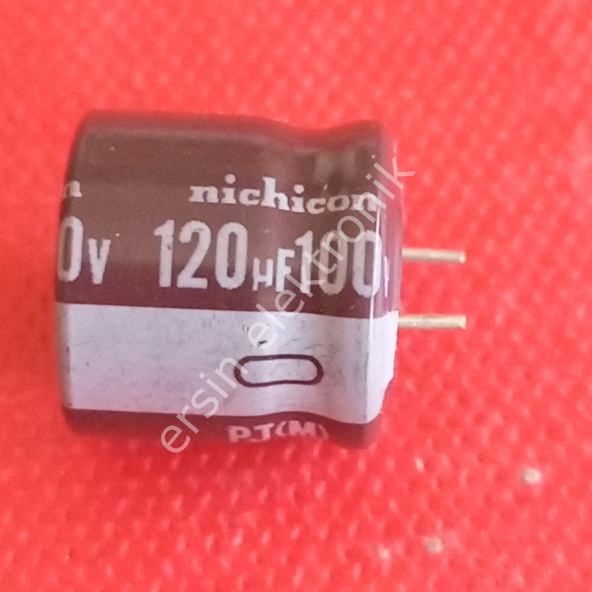 120uF 100V Elektrolitik Kondansatör