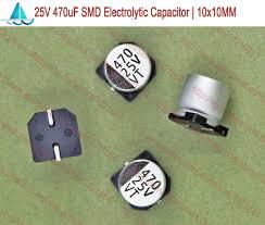 470uF 16V Alümünyum (Aluminium) SMD Kondansatör