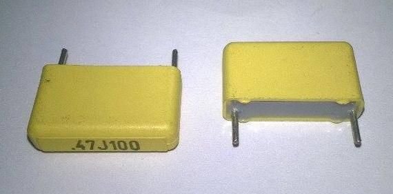470nF 100V Polyester Kondansatör (15mm)