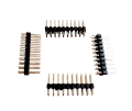20 LI  ERKEK PİN HEADER  KONNEKTÖR (2X10 180' 12mm Pin Header 2.54mm) Erkek