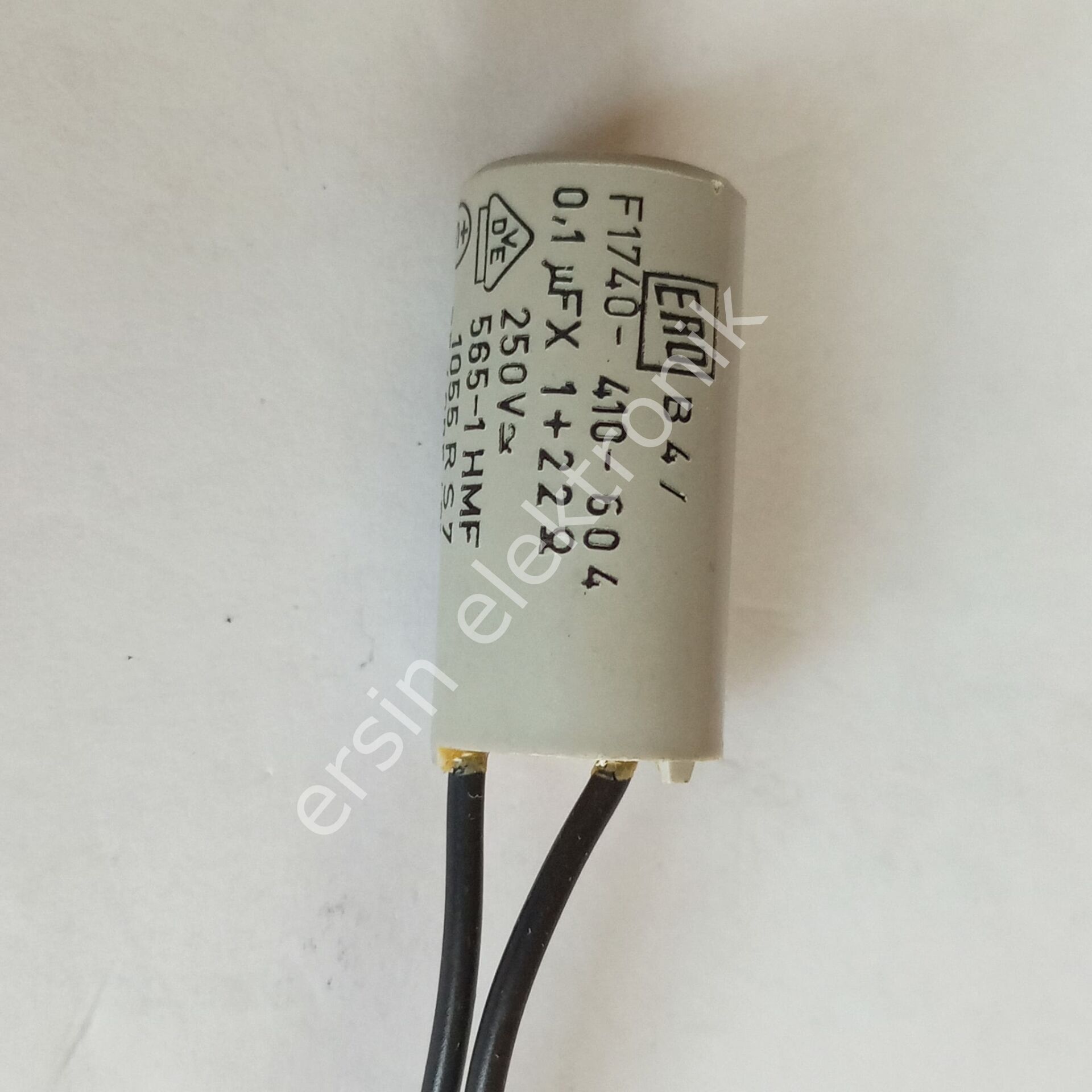 F1740-410-604  0.1uF X1 +22R Suppression (Bipolar) Kondansatör