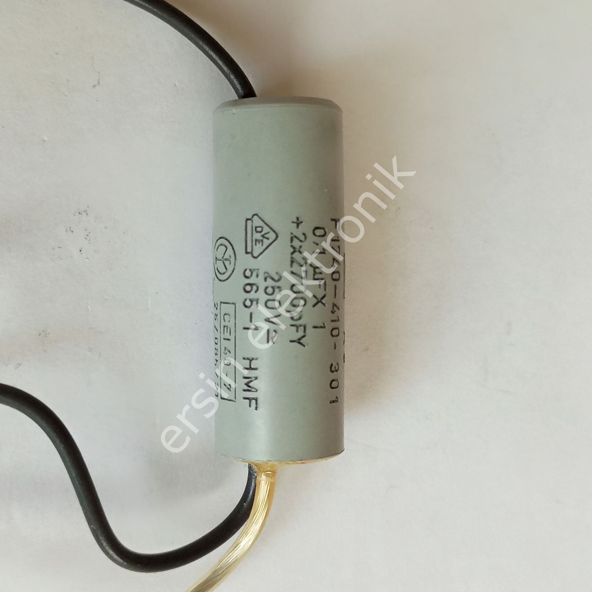 F1740-410-301  0.1uF X1 +2X2700pFY Suppression (Bipolar) Kondansatör