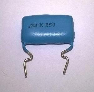 220nF 250V (0.22UF-250V) Polyester Kondansatör