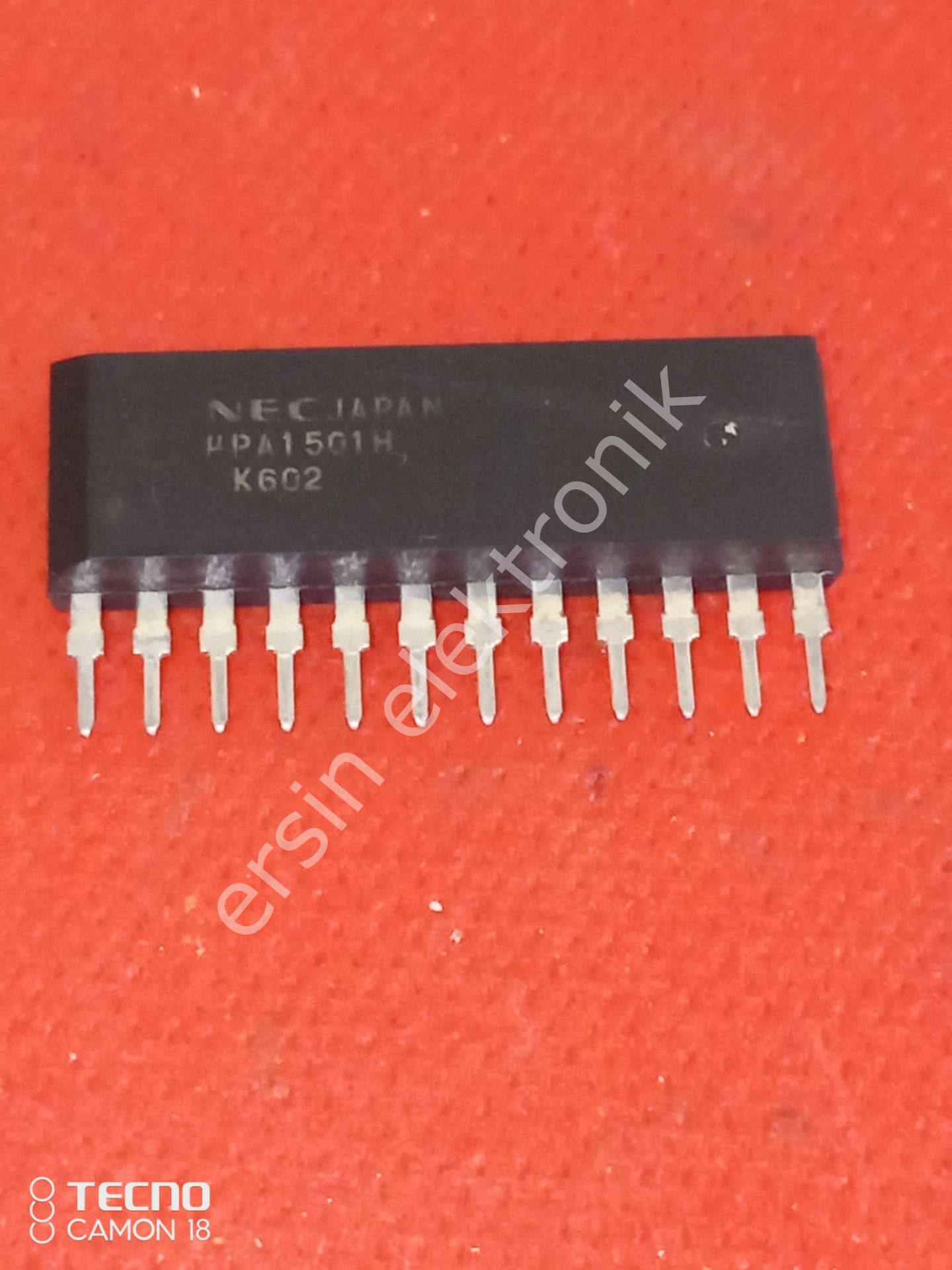 UPA1501H   NEC UPA1501H ZIP-12 N - CHANNEL POWER MOS FET ARRAY RH (Ad)