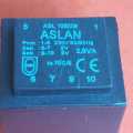 Aslan Trafo 2x9V Trafo (ASL106209) (Prim:1-5 Sek:6-7 Sek:9-10) 2.6VA