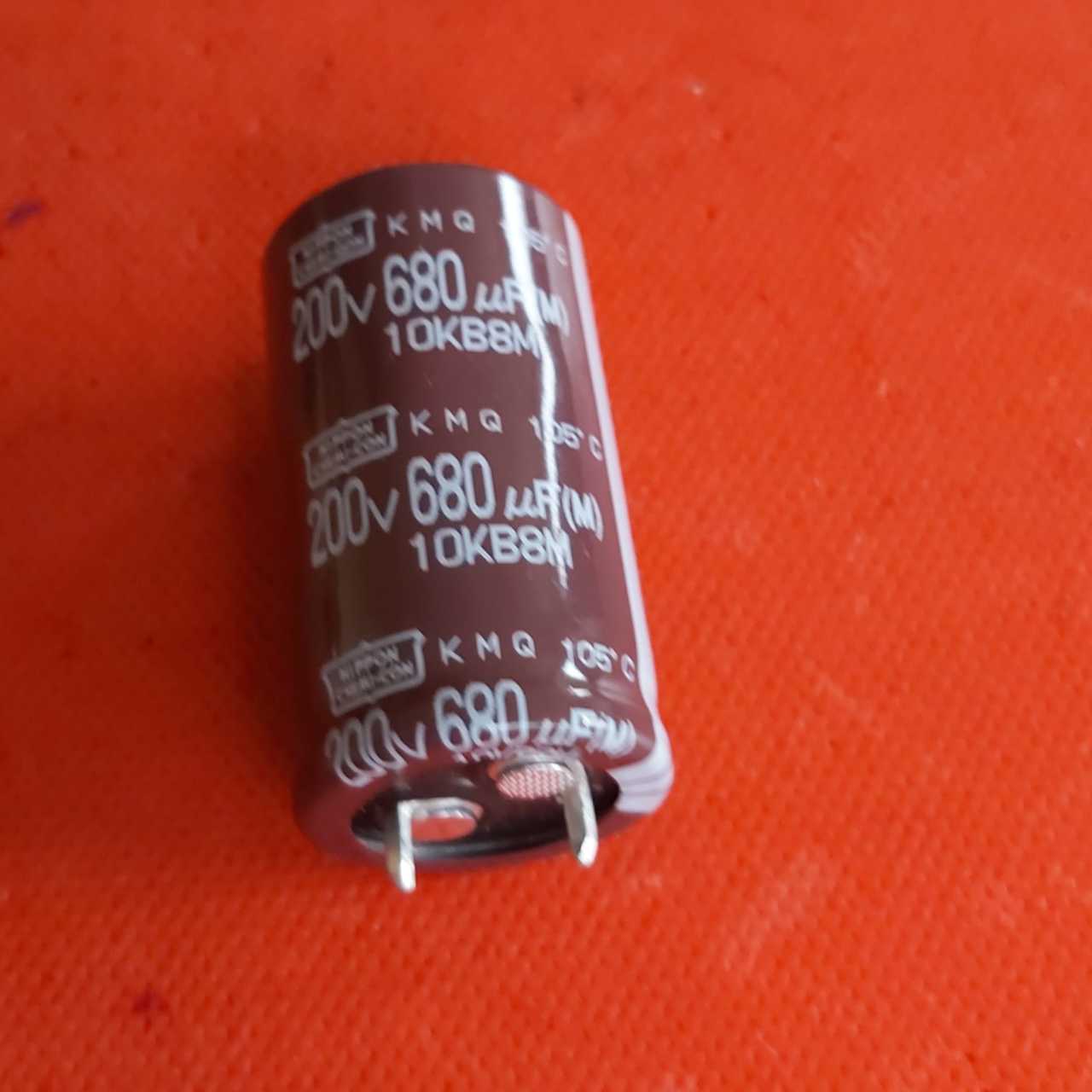 680uF 200V Elektrolitik Kondansatör (22mmx41mm)