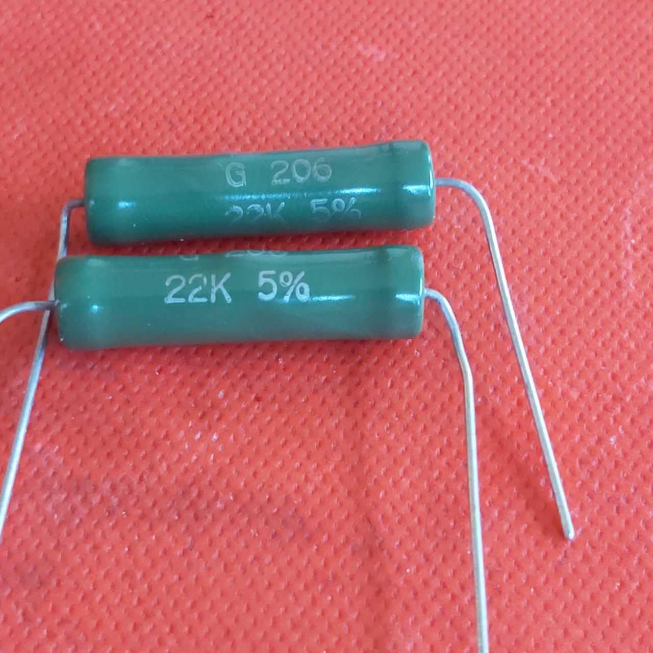 22K 7W %5 Direnç (Tel Sarımlı)