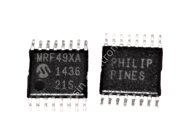 MRF49XA -I /ST RF Alıcı- Verici Entegresi 439,75MHz, Üçlü Bant, 2,2 → 3,8 V 16-Pinli TSSOP