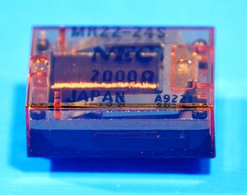 MR22-24S 24V 2000Ohm  NEC Röle