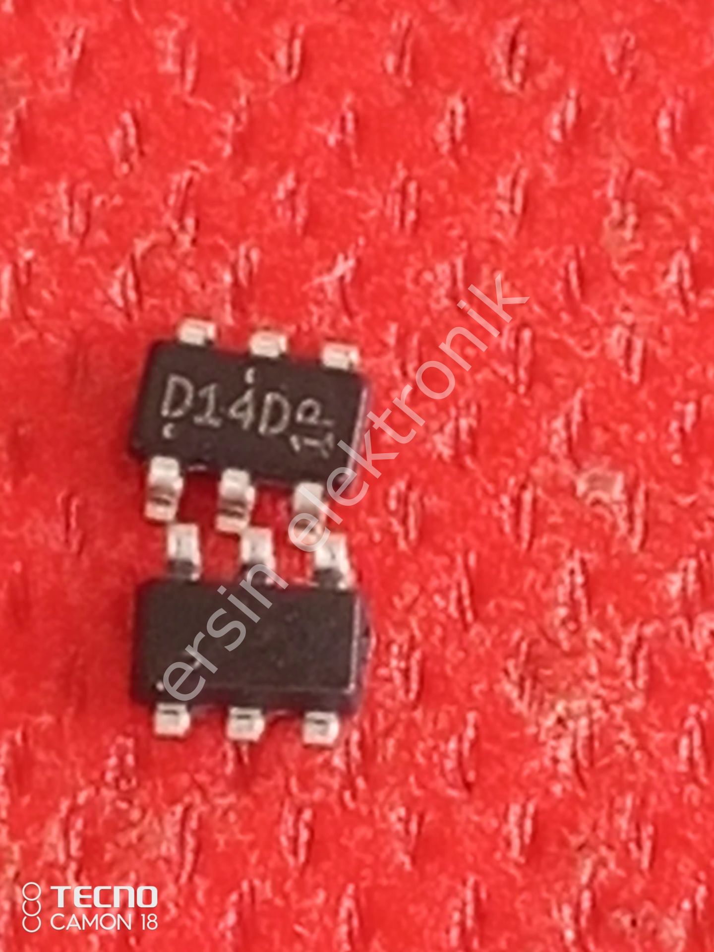 NTGS3443 / 4.4A, 20V, P-Ch (Power MOSFET 4.4 Amps, 20 Volts P−Channel TSOP−6 (D14D)
