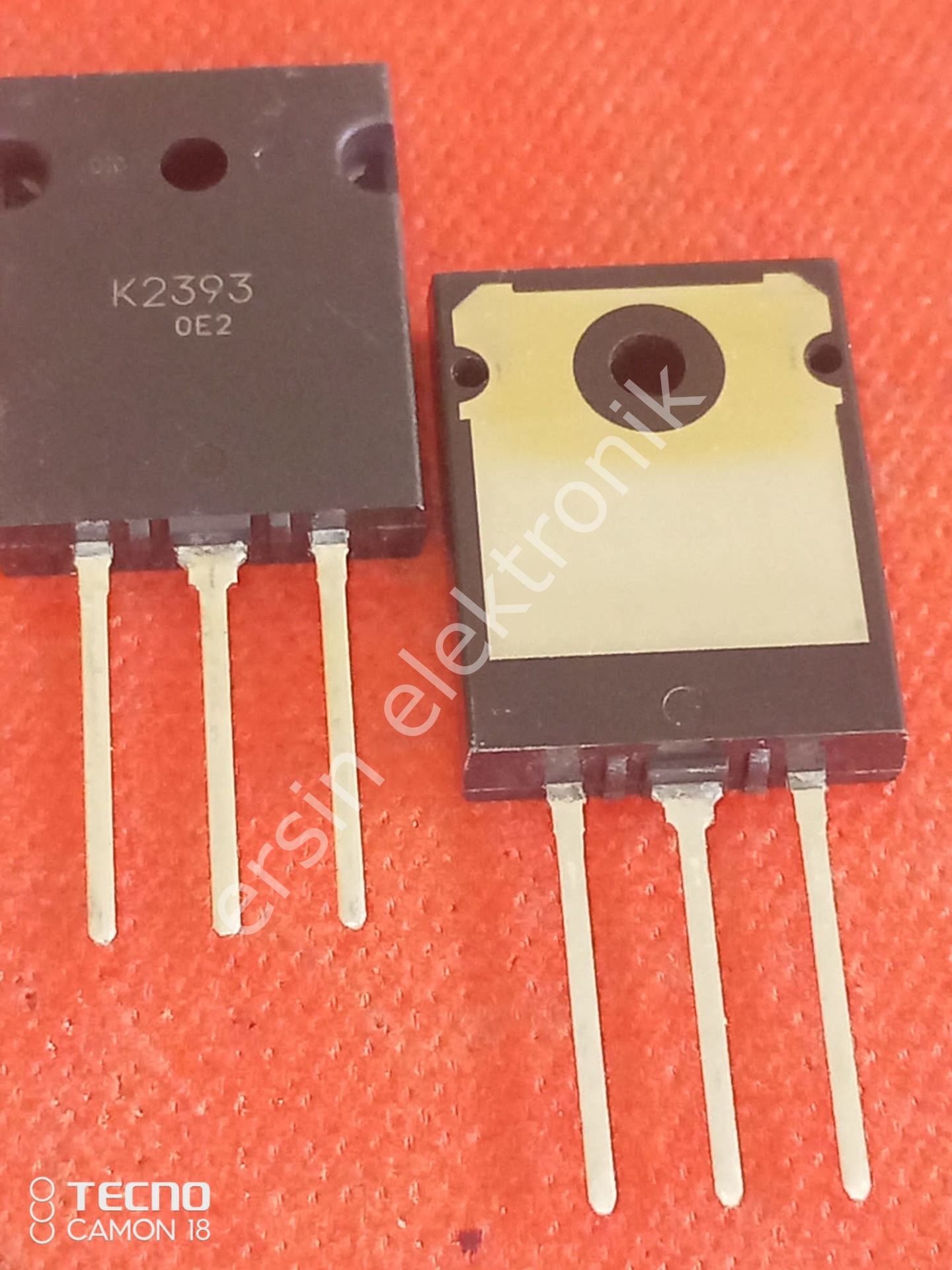 2SK2393 TO-3PL 8A 1500V N-Ch Mosfet (G)