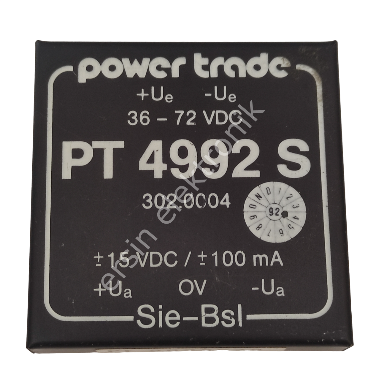 PT4992S (36-72V Giriş +- 15V Çıkış DC-DC CONVERTER)