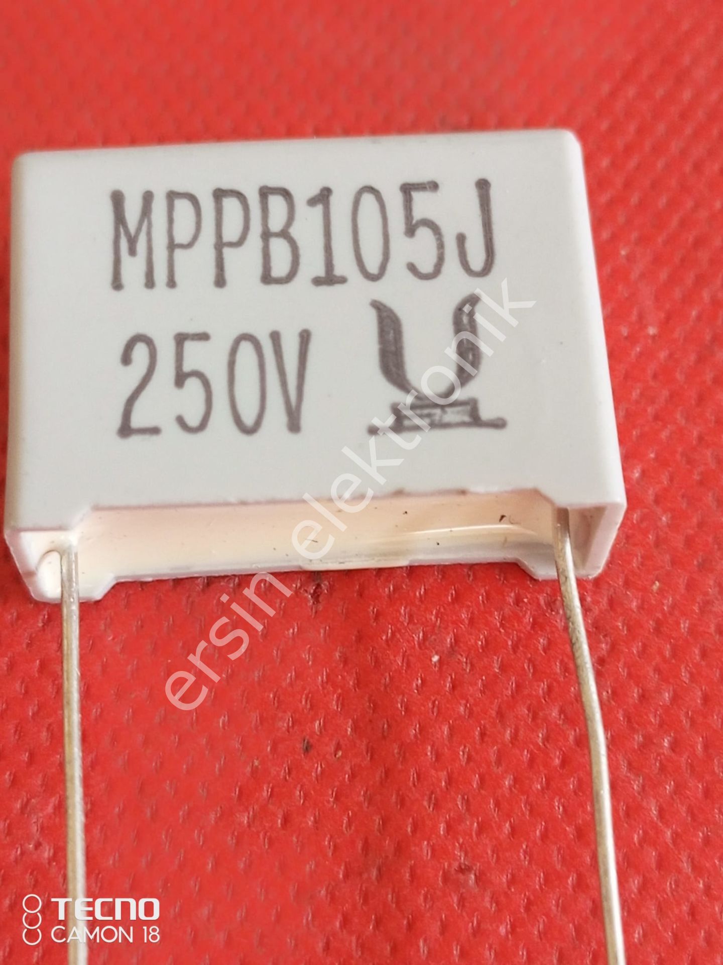 1uF 250V Polyester Kondansatör (Pin Aralığı:22.5mm)