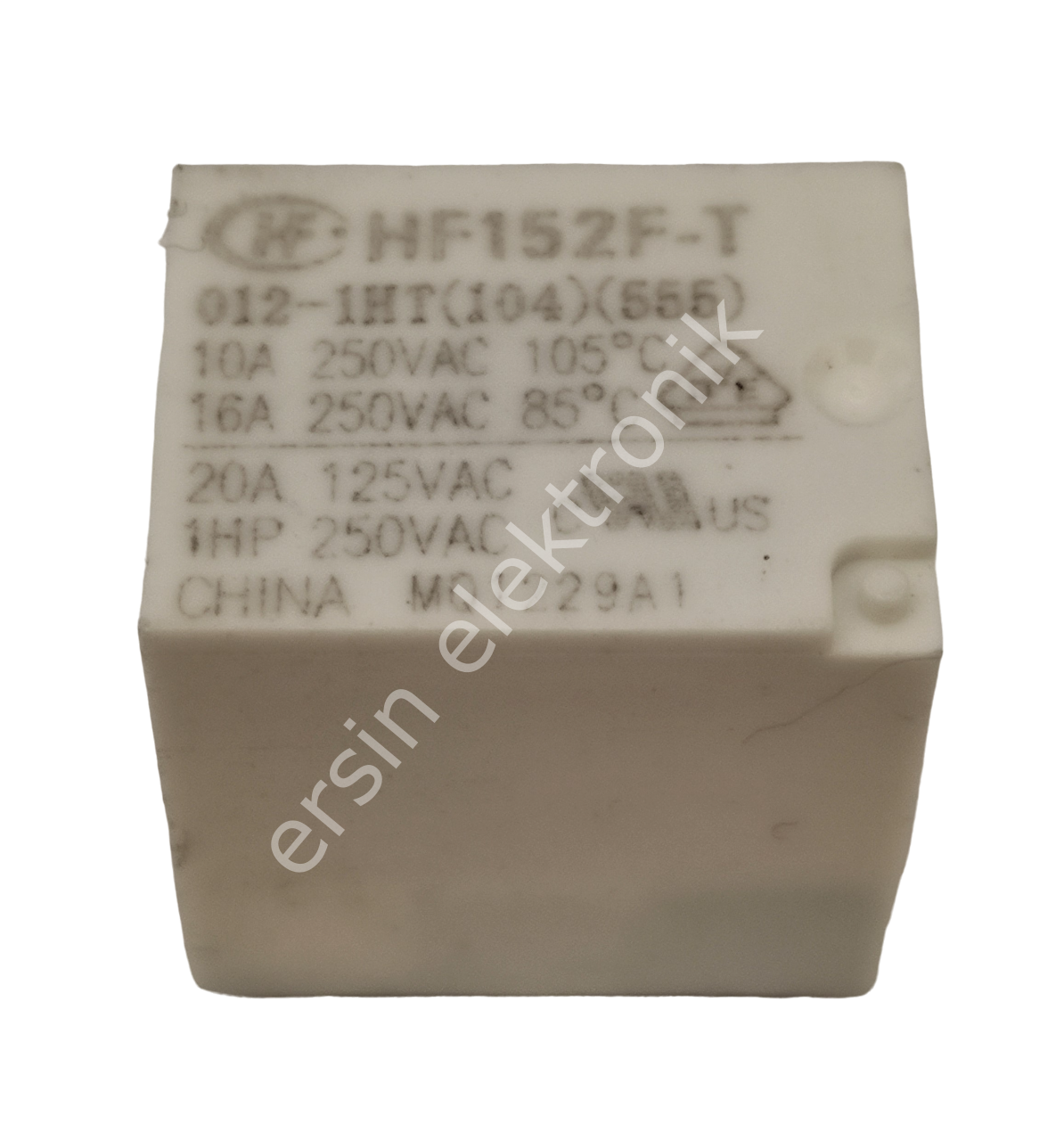 HF152F-T 12V 16A Röle 4pın SUBMINIATURE HIGH POWER RELAY